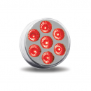 2 - 1/2 Inch Dual Revolution Red Marker To White Auxiliary LED Light