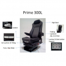 Leatherette Air Ride Seat with Lumbar & Adjustable Head Rest