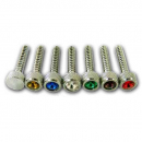 Freightliner Dash Screws With Colored Jewel Insert