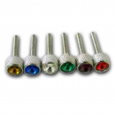 Freightliner Dash Panel Screws With Colored Jewel Insert