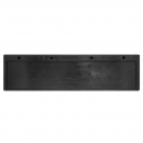 5 1/4 By 21 3/4 Inch Black Rubber Top Mud Flap