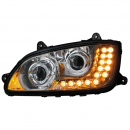 Kenworth T660 Projection Headlight With LED Turn Signal