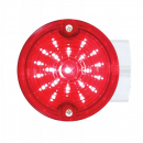 3 1/4 Inch Round Dual Function Harley Signal Light With Housing