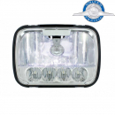 5 High Power LED Crystal Headlight