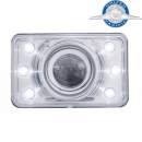 4 x 6 Inch Headlight w/ LED Position Light Low-Beam ONLY