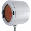 4 Inch Double Face Light With 10 LEDS And Amber And Red Lenses