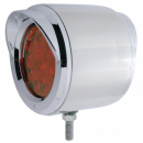 4 Inch Double Face Light With 10 LEDS And Amber And Red Lenses