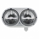 Stainless Peterbilt 359 LED Headlight