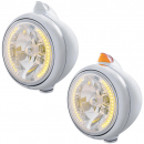 Original Guide Headlight With 34 White LEDs And Dual LED Turn Signal