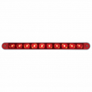Red 10 LED 9 Inch Split Turn Function Light Bar
