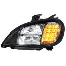 Blackout LED Headlight For 2001 Through 2020 Freightliner Columbia Models