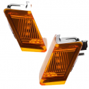 Freightliner Cascadia 2018 And Newer 6 LED Amber Turn Signal Light