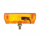 Rectangular Clearance And Marker Light With Amber Reflex Lens