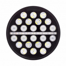 7 Inch 24 High Power LED Light With Dual Color Position Light