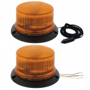 3 High Power LED Beacon Light in Magnet or Permanent Mount