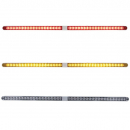 Dual 14 LED 12 Inch Reflector Light Bars With Bezel