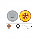 4 Inch GLO Turn Signal Light Kit With Amber LED And Lens
