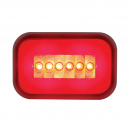 14 Red LED Rectangular S/T/T GLO Light