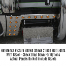 Peterbilt 389 "Darwin" One Piece Cab And Cowl Panels With LED Lights