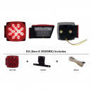 LED Submersible Combination Light Kit For Trailers Over 80 Inches