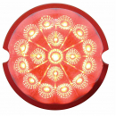 17 LED Flush Mount Watermelon Light Reflector w/ Visor 8 Options