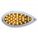 39 LED "Teardrop" Auxiliary Light with Chrome Lens