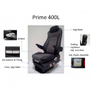 Leatherette Air Ride Seat w/Adjustable Shock Control & Headrest