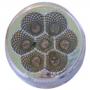 2 Inch Sealed Round LED Light With 7 LED Diodes