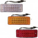 2 Inch By 6 Inch Rectangular Clearance Marker Lights