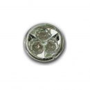 2 Inch Sealed Round LED Light With 3 Square LED Diodes