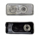 Freightliner Classic Projector Headlight With White LED Running Bar And Amber LED Turn Signal