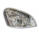 Freightliner Cascadia Headlights With Amber LED Day/Park And Turn Signal Lights