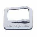 Peterbilt Chrome Rocker Switch Cover With Engraving