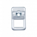 Chrome Volvo Toggle Switch Gauge Cover