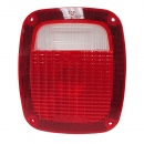 Universal Three-Stud Combination Tail Light With License Plate Light
