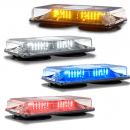 HighLighter LED Mini-Light Bar With Clear Dome And Suction-Cup Magnet Mount