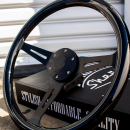 15 Inch Black Empire Steering Wheel