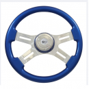 16 Inch Classic Blue 4 Spoke Steering Wheel