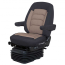 Heated Wide Ride II LoPro Mid-Back Titan Cloth Seat with Serta