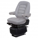 HeatedWide Ride II Standard Mid-Back Titan Cloth Seat with Serta