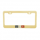 USA License Plate Frame W/ Two Holes