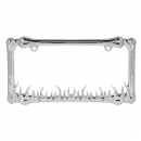 Flame License Plate Frame