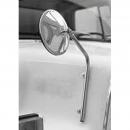 Stainless Hood Mount Safety Mirror Assembly