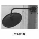 Steel Safety Cross-View Bracket Mirror Assembly