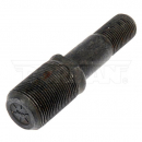 3.925 Inch Double Ended Wheel Lug Stud With 0.785 Inch Knurl Diameter