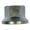 1 Inch Flanged Cap Wheel Nut With 1 1/8 Inch Hex