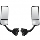 Freightliner Cascadia 2008 And Newer Motorized Dual-Vision Heated Pedestal-Mount Mirror Assembly