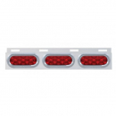 Top Mud Flap Plate With Three 10 LED Lights And Visors