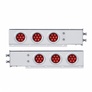 Competition Series 2 1/2 Inch Bolt Pattern Rear Light Bar With LED Lights And Bezels