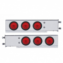 3 3/4 Inch Bolt Pattern Rear Light Bar With 10 LED 4 Inch Lights